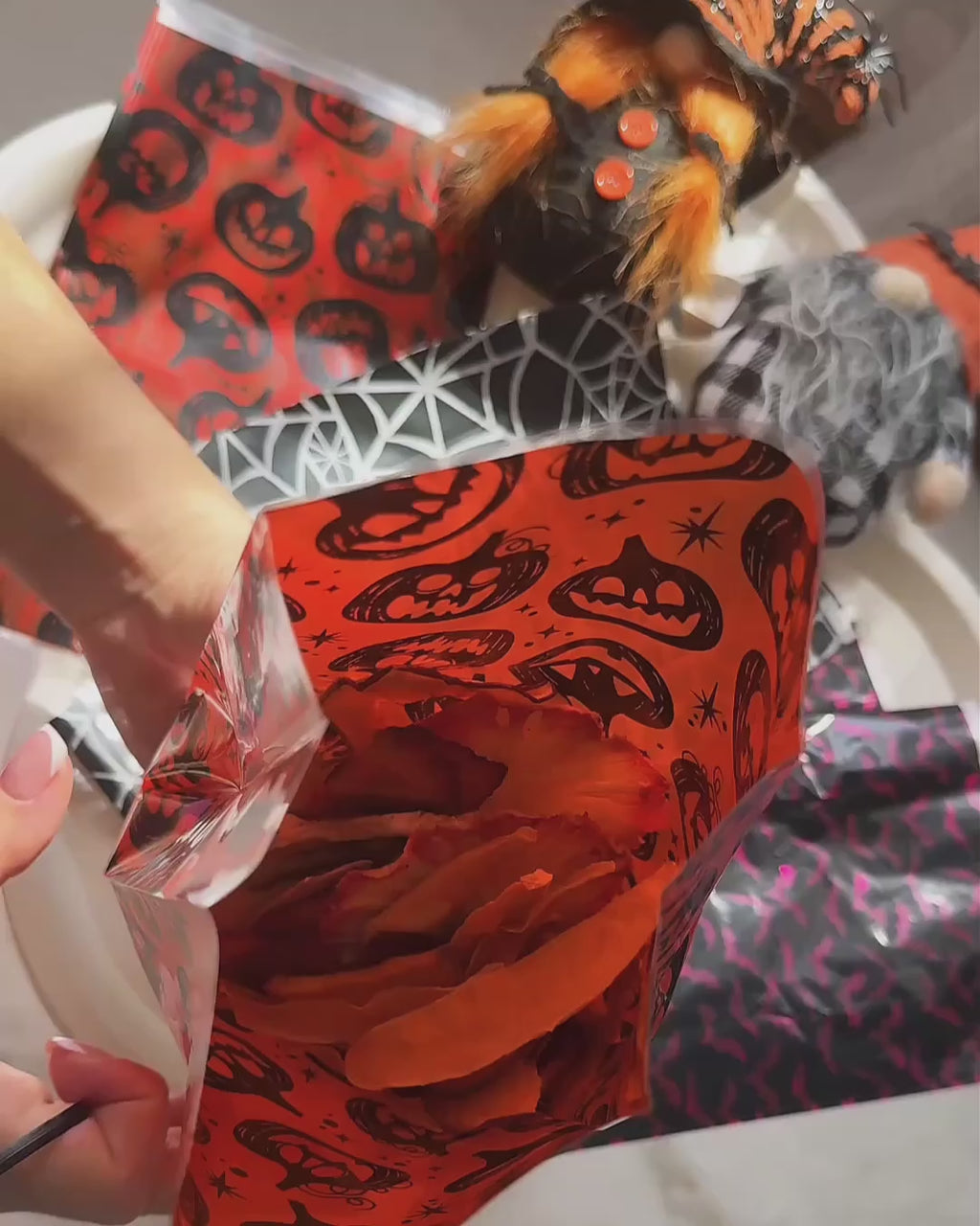 Halloween Dried Fruit Mix in Festive Bags | Sunny Bites